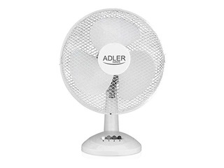 Lauaventilaator Adler AD 7303, 80W, ø30 cm, valge