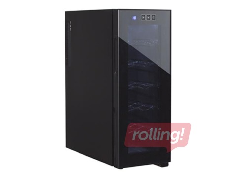 Fridge for drinks Alder, h-61 cm, 33 l , black