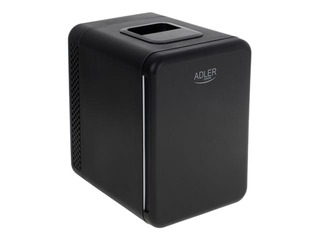 Mini fridge Alder, h-27 cm, 4 l , black