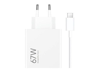 Laadija Xiaomi, HyperCharge Combo, 67W, USB-A kuni USB-C, valge