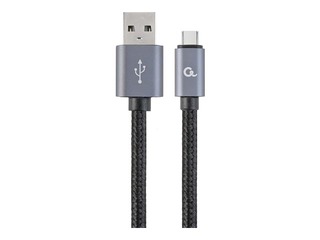 Kabelis Gembird USB Male - USB Type-C Male 1.8m Black