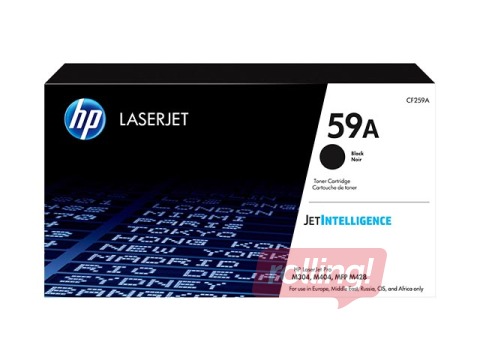 HP 59A Black LaserJet Toner Cartridge (3000 pgs)