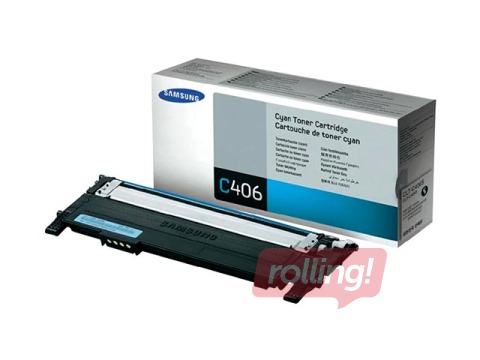 Toonerkassett Samsung CLP-360, sinine,  (1000 lk)
