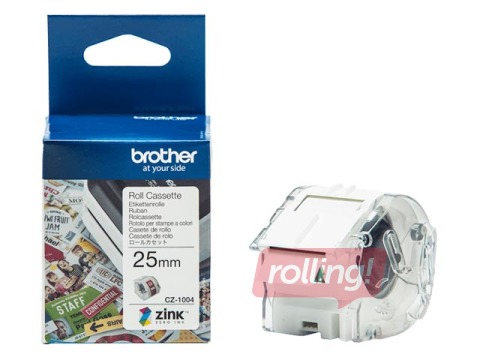 Brother CZ-1004 25mm x 5m kleebiseprinteri rull