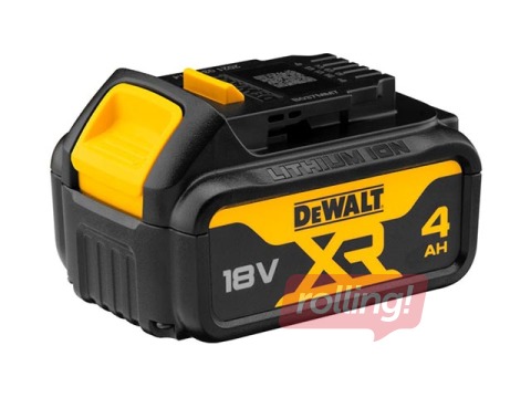 Accumulator DeWALT, 18V, 4Ah, Li-Ion XR