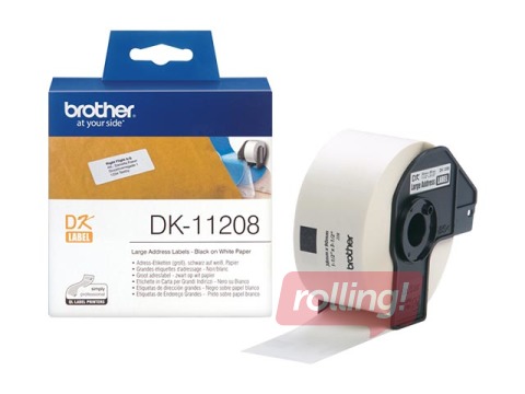 BROTHER LARGE ADRESS LABELS 38MMX90MM