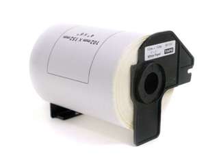 Replacement Labels DK-11241 Black on White, 102mm*152mm (200 pcs)