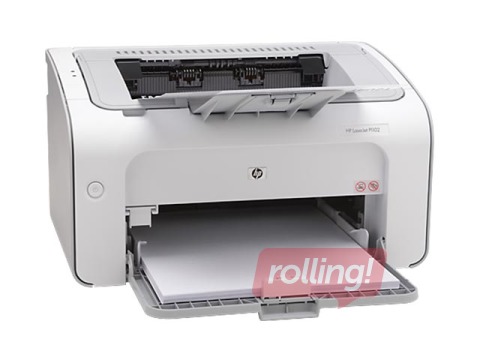 HP LaserJet P1102 mustvalge laserprinter