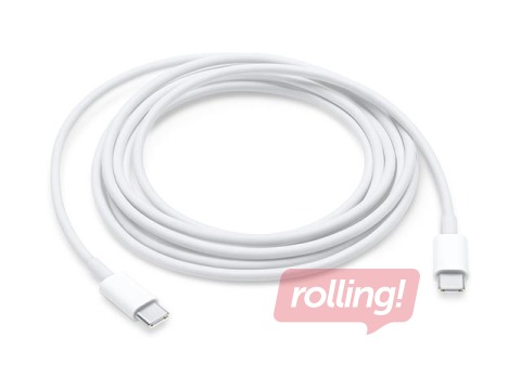 Apple Charge Cable USB-C, USB-C, 2 m, White