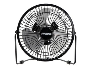 Ventilators galda Mesko MS 7322, 15cm, melns, USB