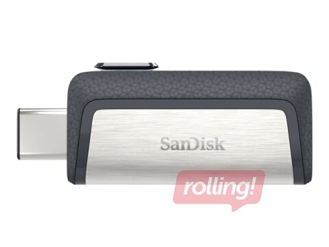 Mälupulk Sandisk Ultra Dual Drive, 256 GB, Type-C/USB3.1