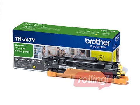 Brother TN-247Y Yellow Toner Cartridge (2300 pgs)