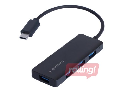 Gembirdi USB-jaotur 4-pordiline USB-C kuni 4 x USB 3.1 (1. põlvkond)